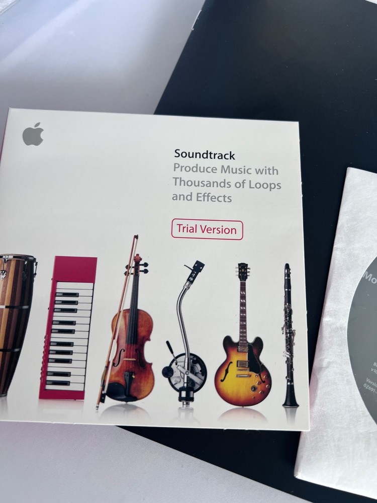 Apple Motion Real-Time Motion Graphics Design CD Vintage.