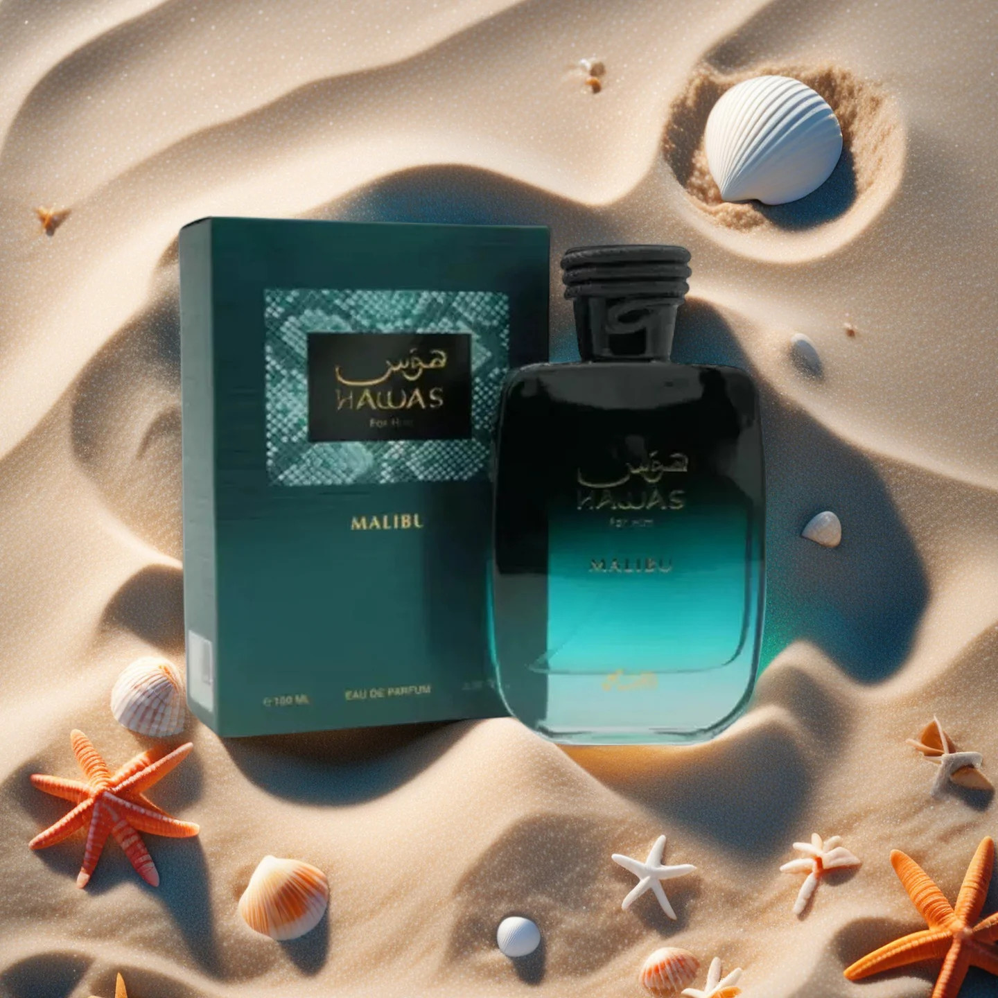 Rasasi Hawas Malibu for Men 3.38 oz 100ml EDP Spray