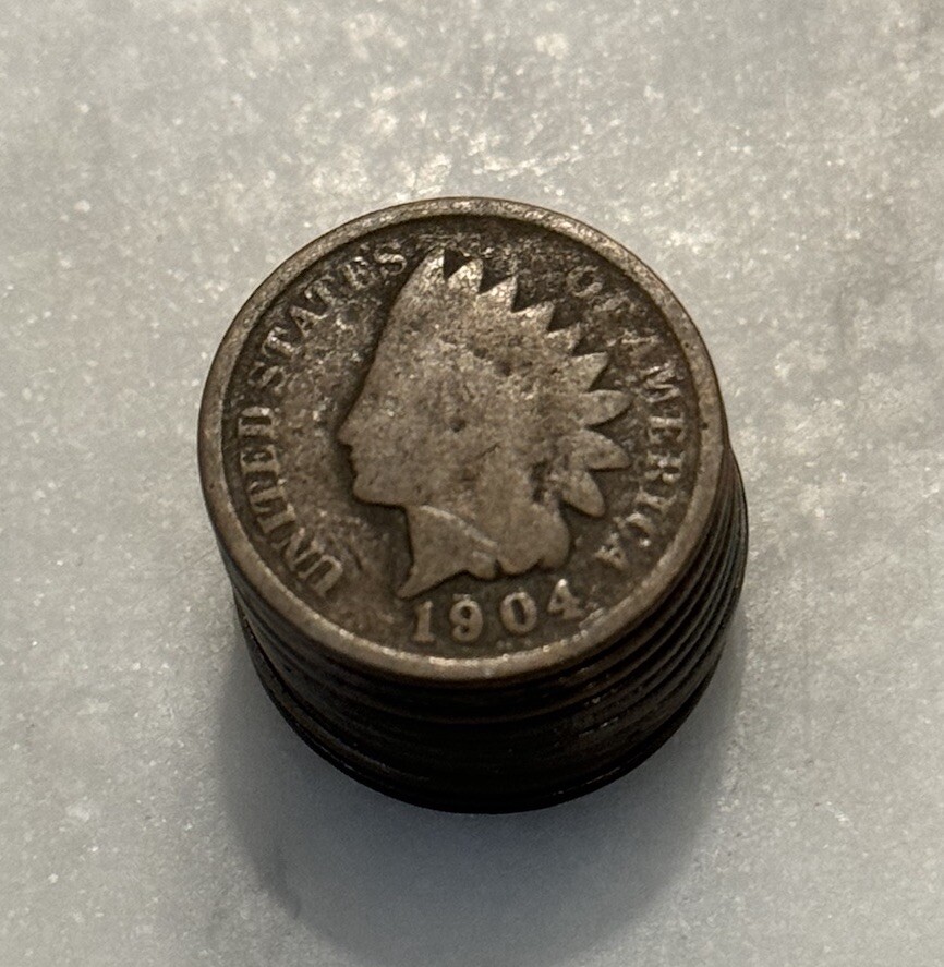 [Lot of 10 Coins] Indian Head Cent - Choose how many!