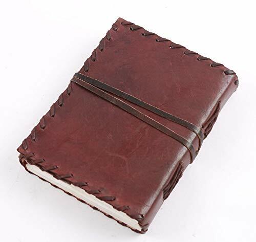 Leather Journal Diary Notebook Handmade Blank Writing Paper Gift Book