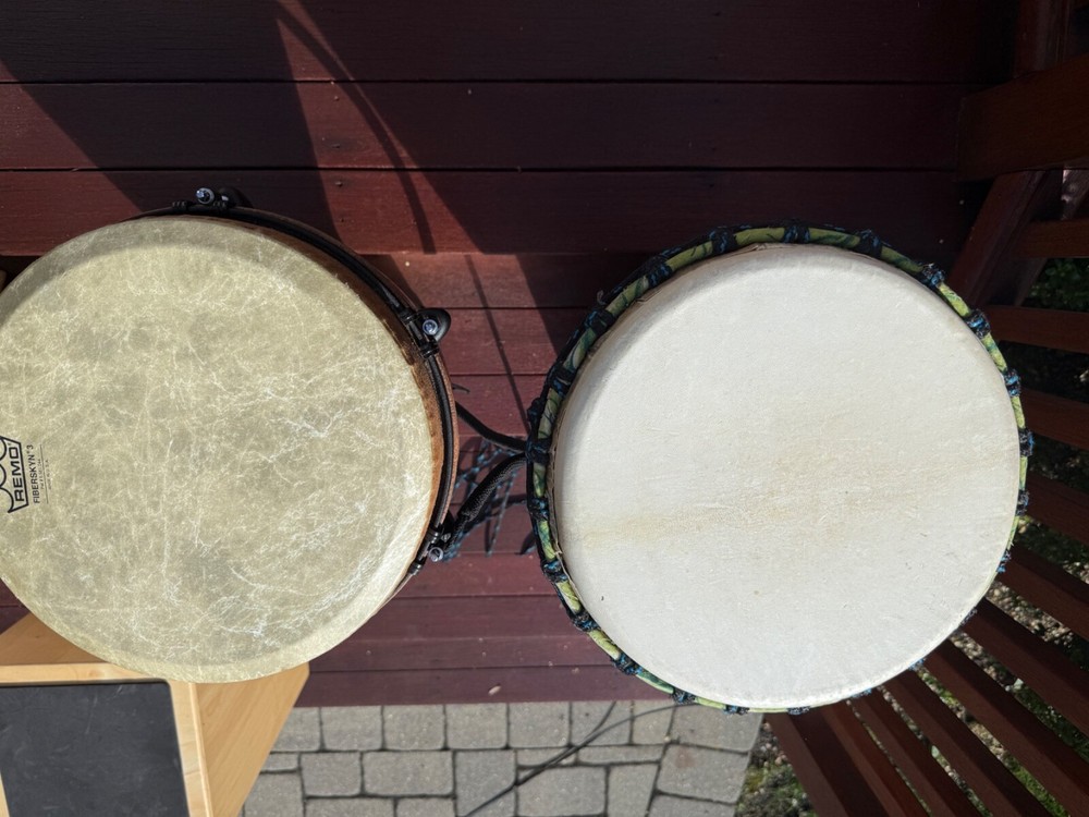 Percussion Instruments (Djembe, Cajon, Rain Sticks, Bongos)