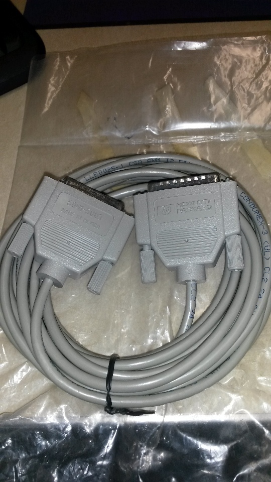 HP 5061-5003 RS-232C 3.0m Interface Cable NEW