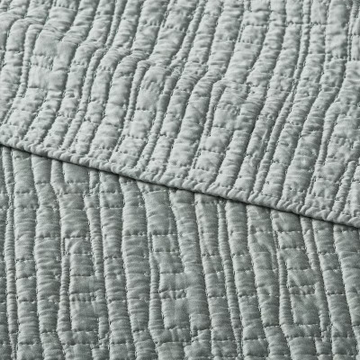King TENCEL Quilt Light Teal Green - Threshold