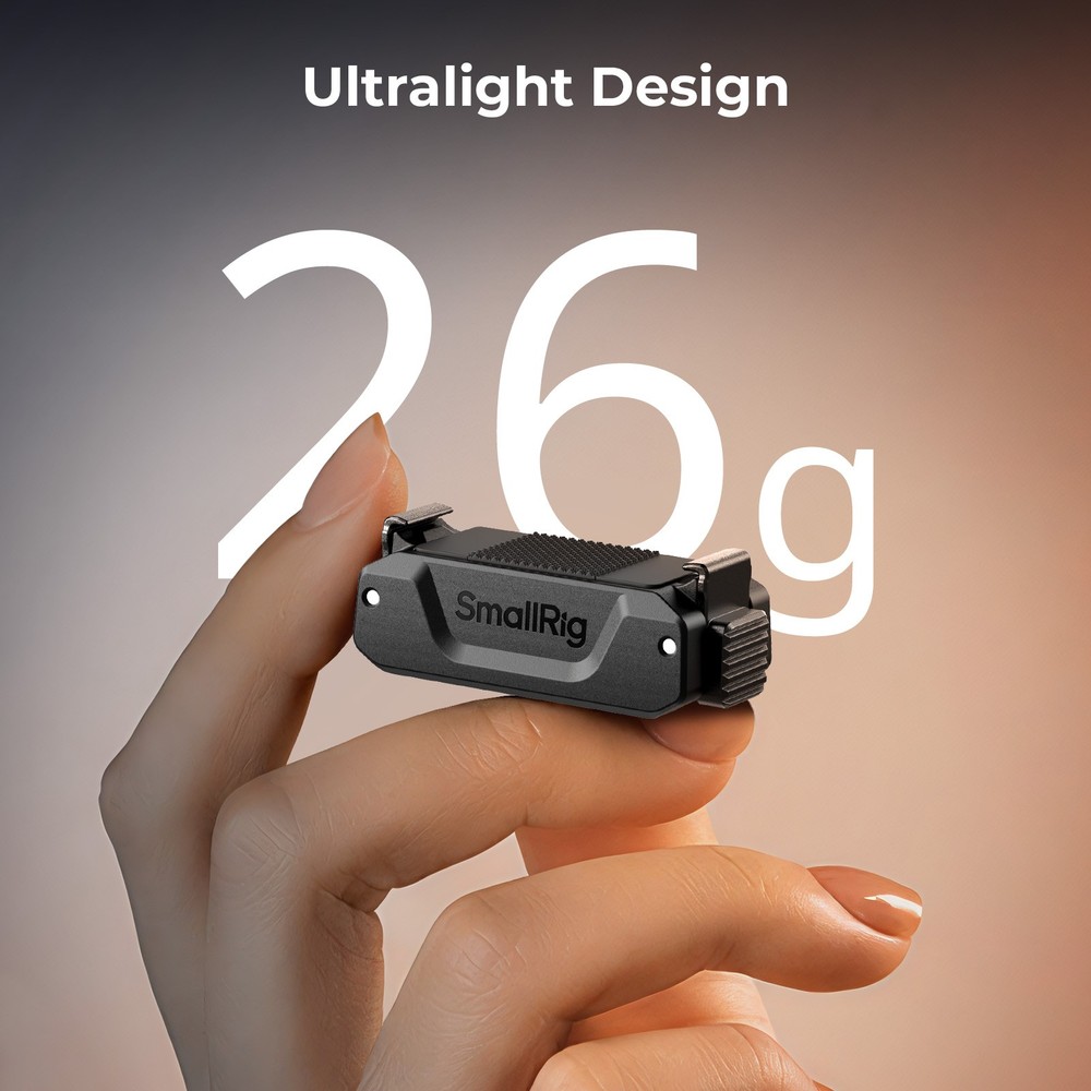 SmallRig Action 6 / Nano Magnetic Quick-Release Adapter Mount with 1/4" Thread