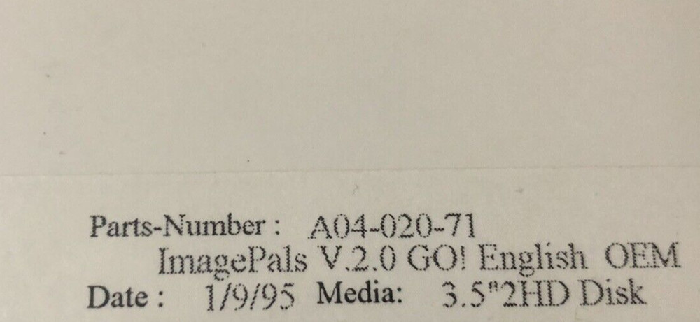 Ulead systems ImagePals Go! 3.5” 2 HD Disk