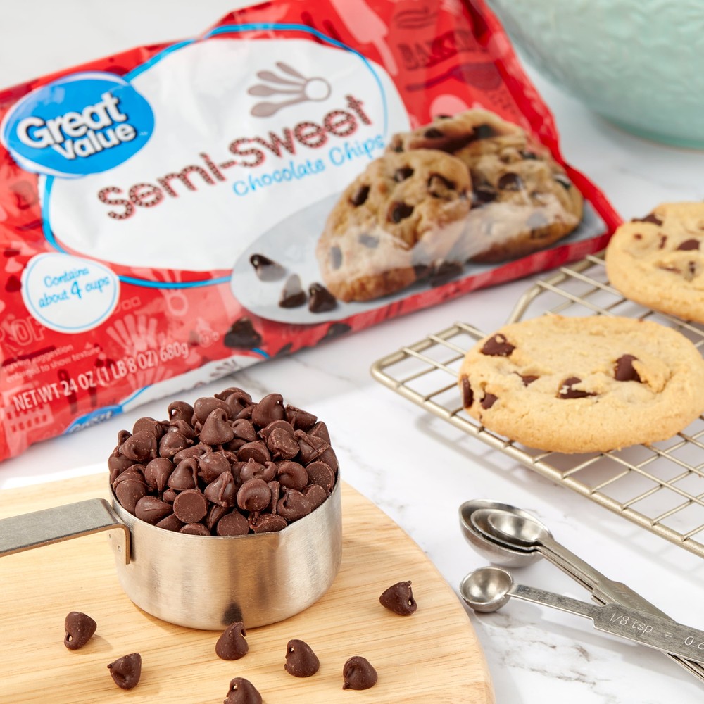 Semi-Sweet Chocolate Chips, 24 oz Bag