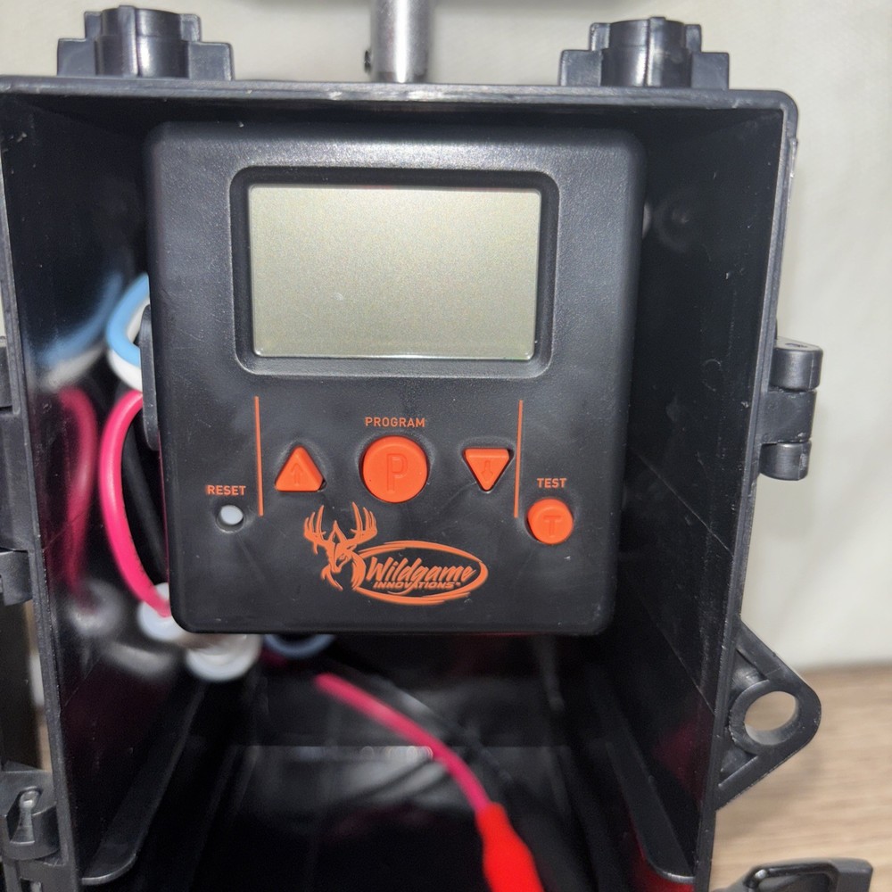 Wildgame Innovations 6V Game Feeder Kit Digital Power Control Unit Black