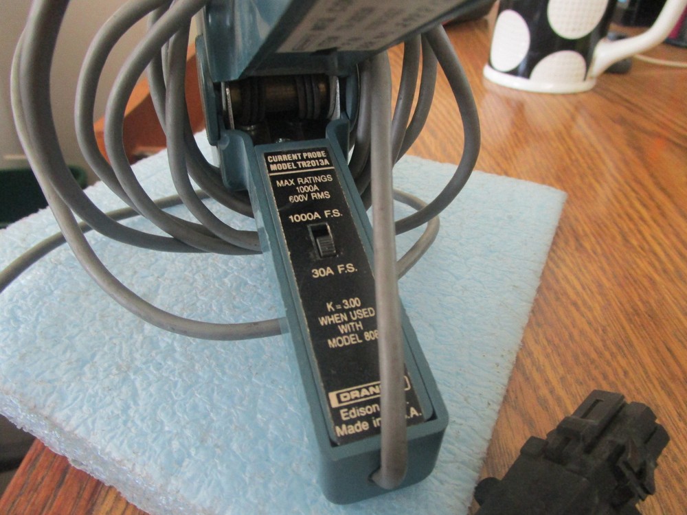 Dranetz Model: TR2013A Current Probe . 1000A, 600V RMS