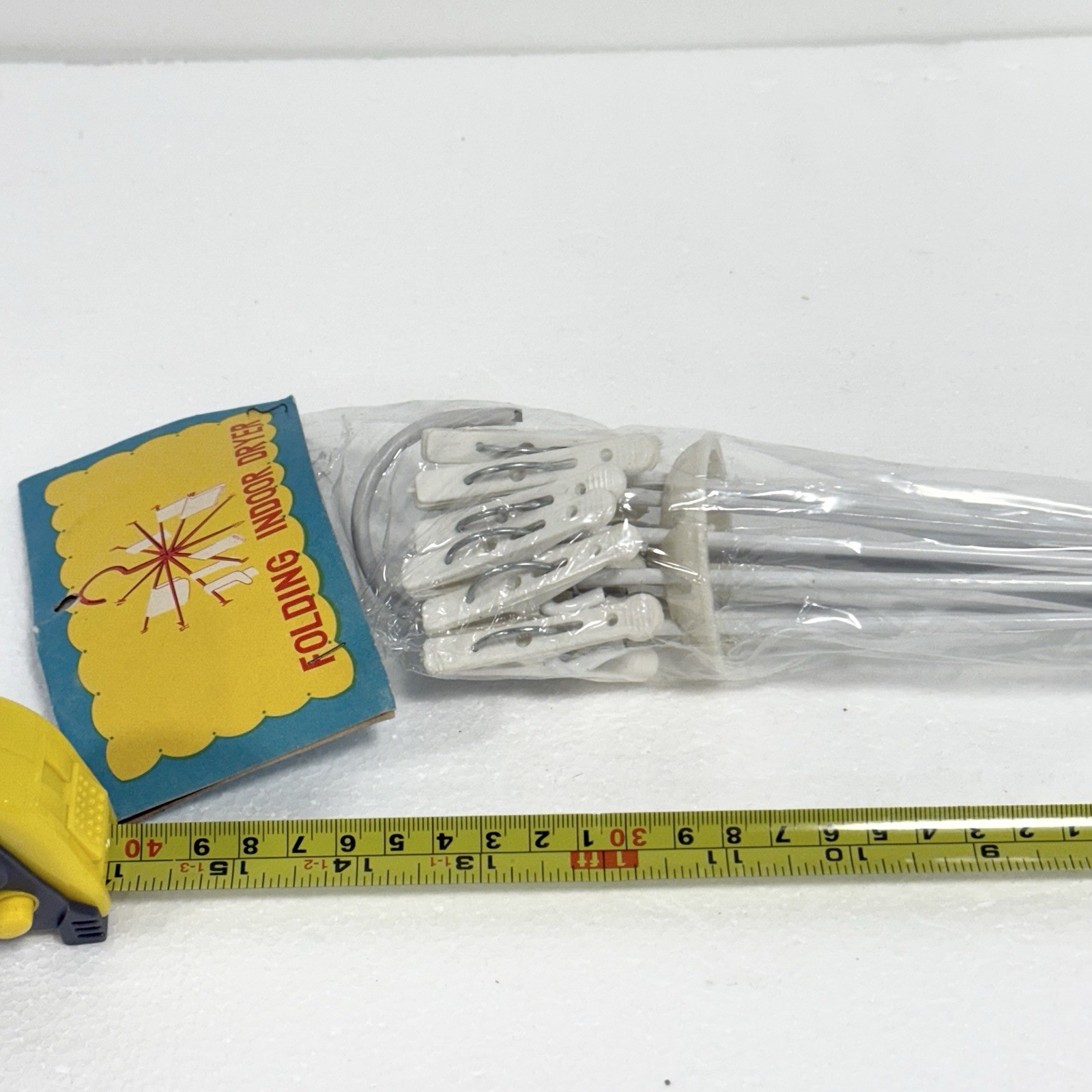 Folding Indoor Dryer Hanging Compact Laundry Clothing Drip Dry Rack Outdoor Vtg