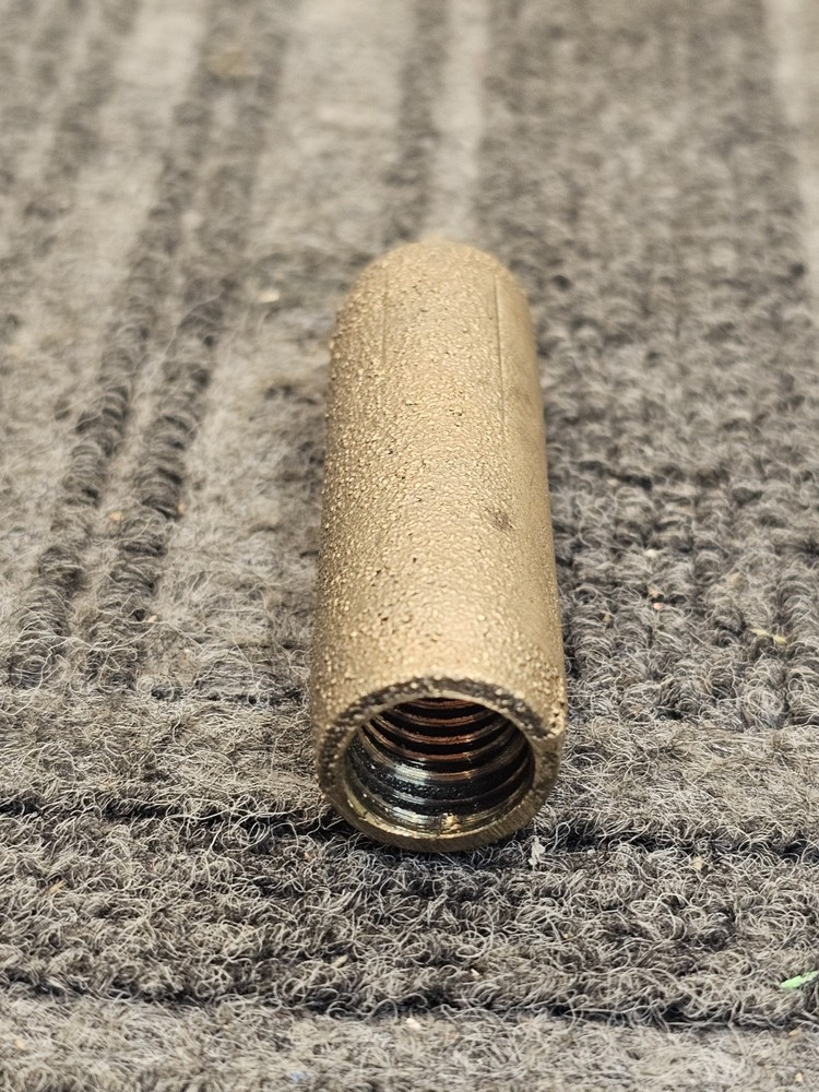 (QTY 18) 112LC: Threaded Coupler Replacement, 9/16", Bronze