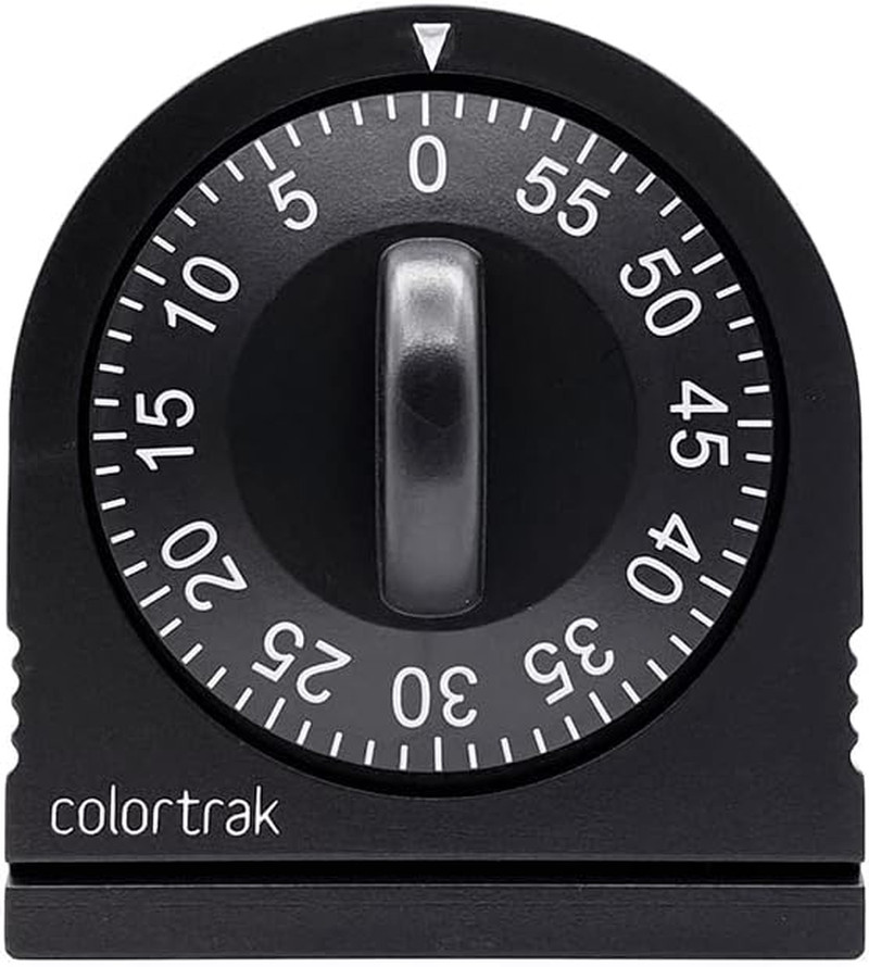 60 Minute Wind up Timer, Visual Mechanical Timer, from 0 to 60 Minutes, for Kitc