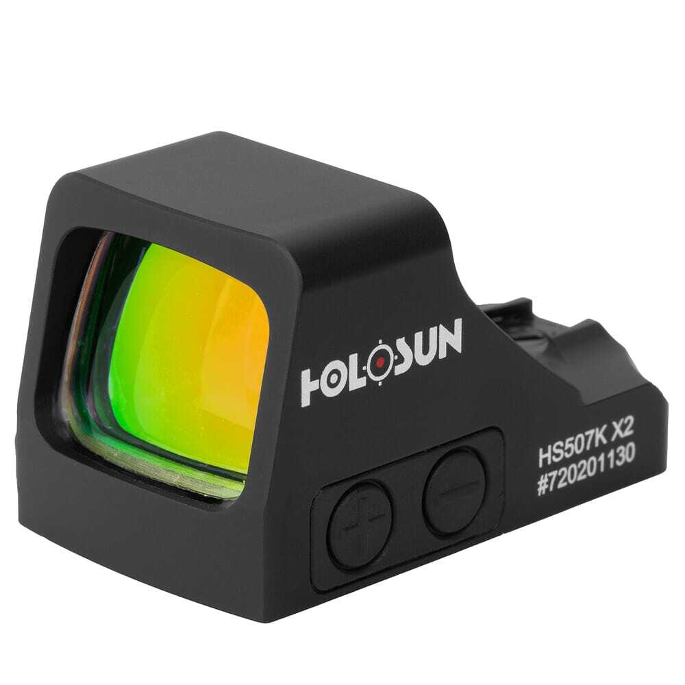 Holosun HS507K X2 Compact Multi-Reticle Circle Dot Open Red Dot Sight w/ Shake A