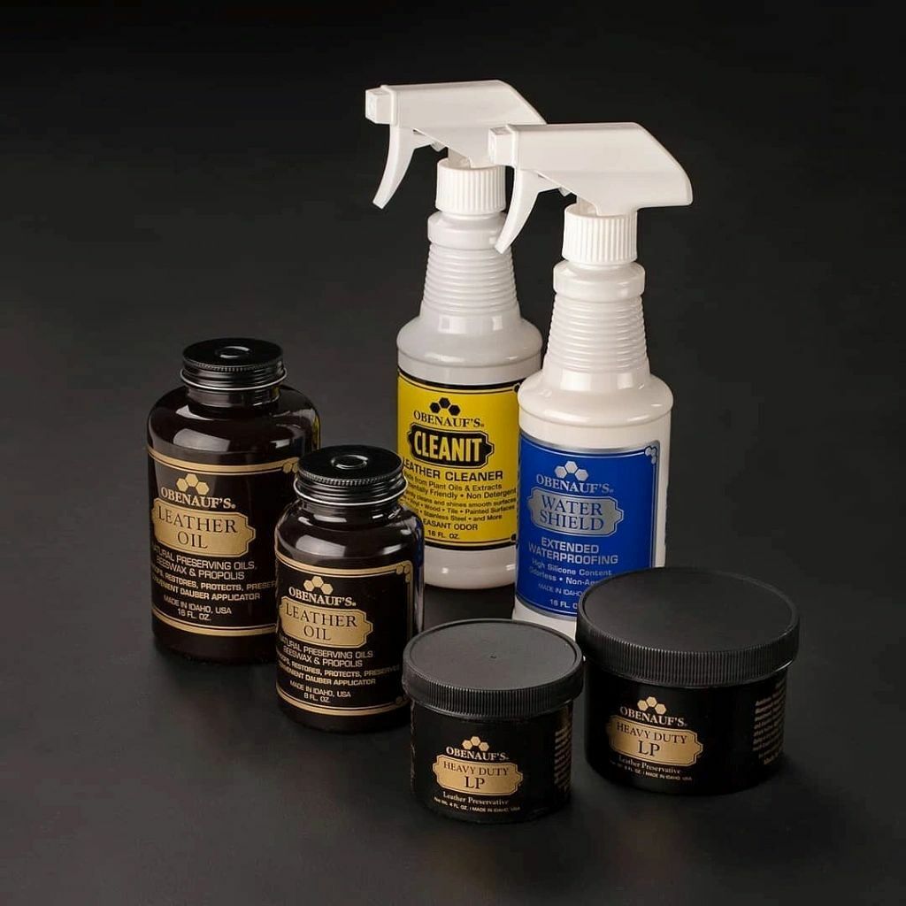 OBENAUF'S HEAVY DUTY LP LEATHER PRESERVATIVE , 8 OZ. JAR - BRAND NEW