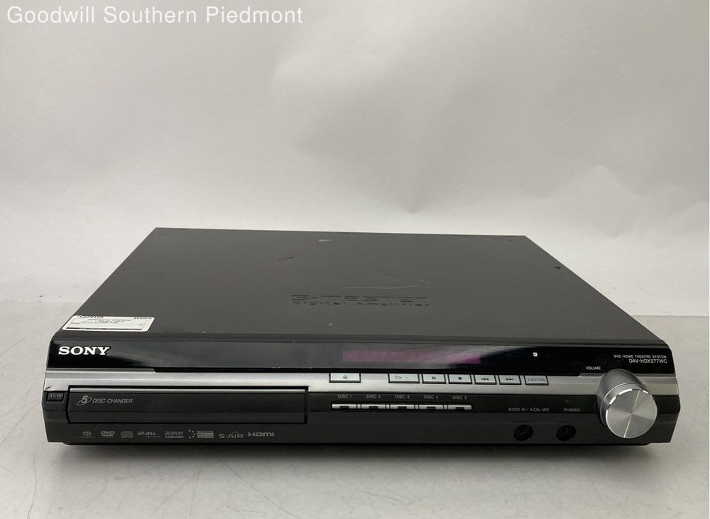 Sony HCD-HDX277WC DVD Receiver - Tested