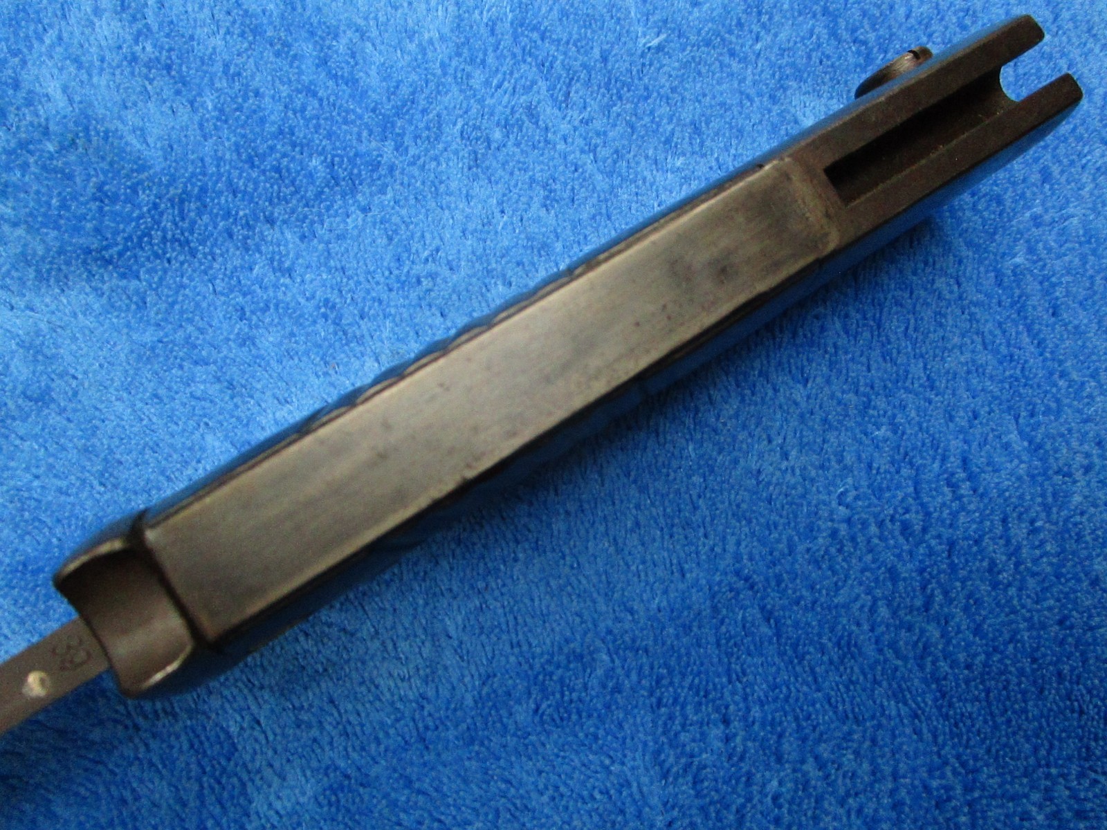 ORIGINAL WW2 GERMAN F.HERDER 1939 BAYONET AND SCABBARD WITH FROG MATCHING NUMBER