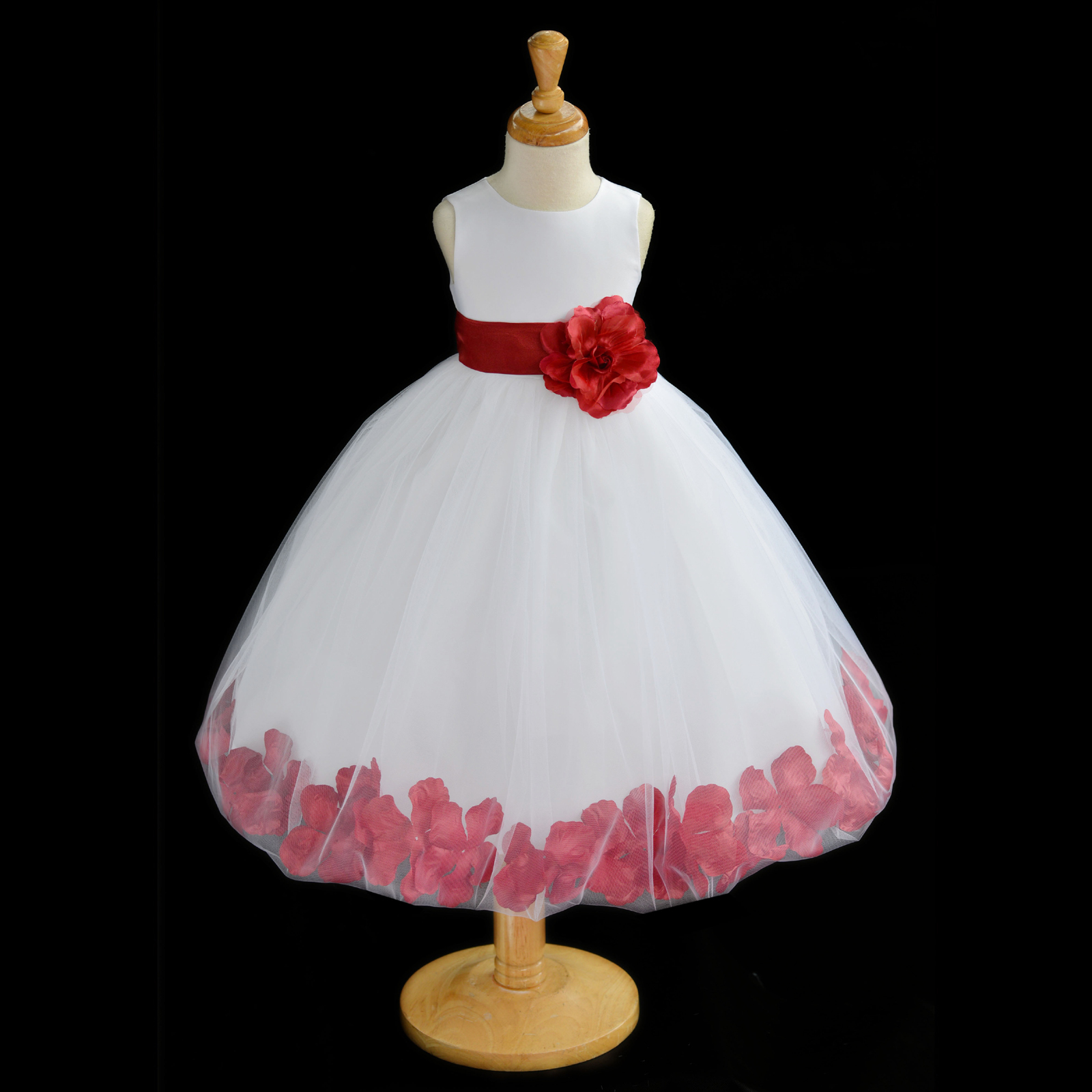 NEW FREE SHIPPING FLOWER GIRL DRESS PAGEANT BIRTHDAY HOLIDAY CHRISTMAS RECITAL