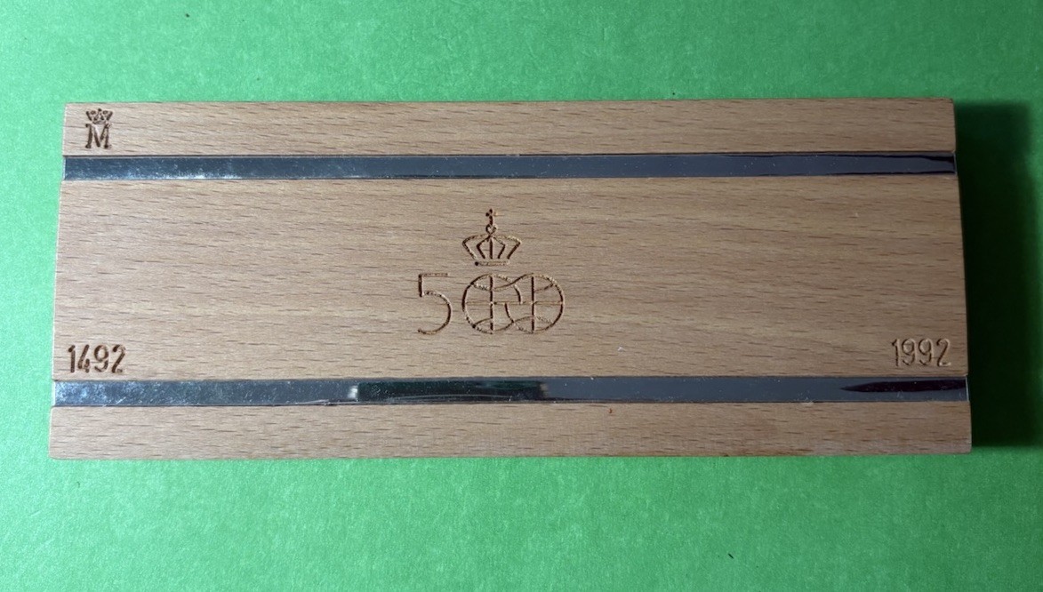 L@@K SPAIN PUERTO RICO 5 COINS SET 500th DISCOVERY 100-2000 PESETAS LIMIT EDIT