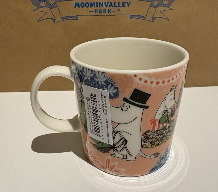 Moomin Arabia Mug 2026 SIMPLE JOY Moominvalley Park Limited Edition Gift　