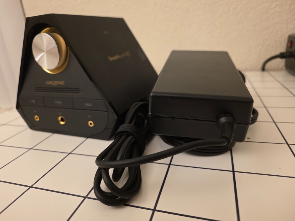 Creative Labs Sound Blaster x7 Desktop USB DAC and Audio Amplifier