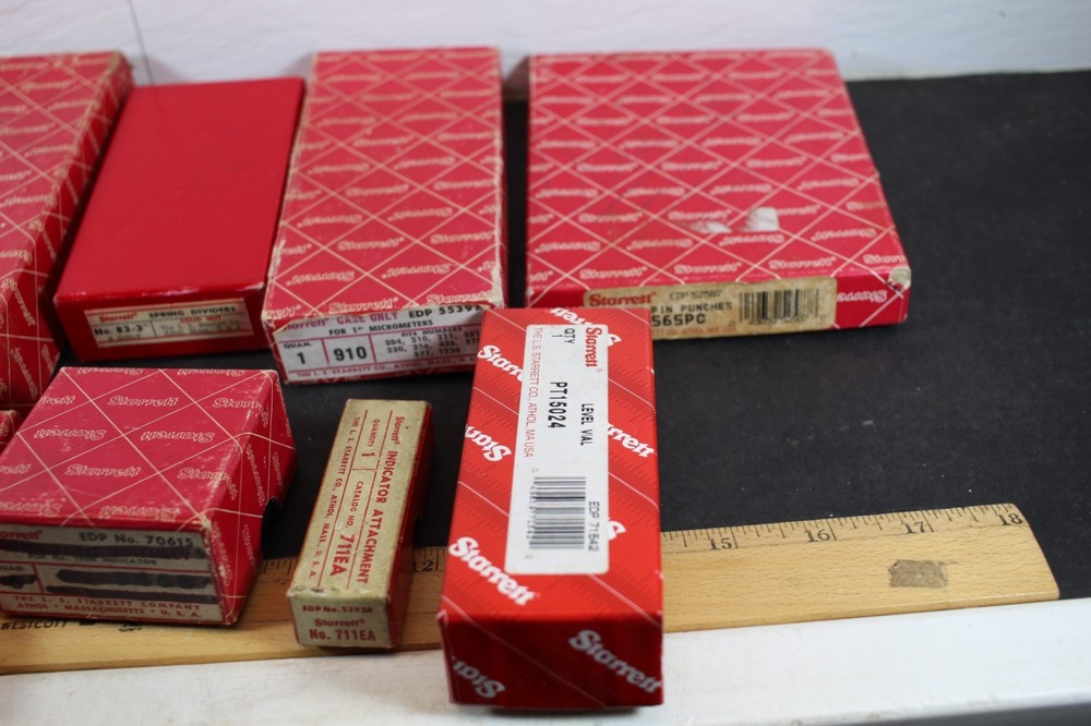 Empty Starrett Boxes
