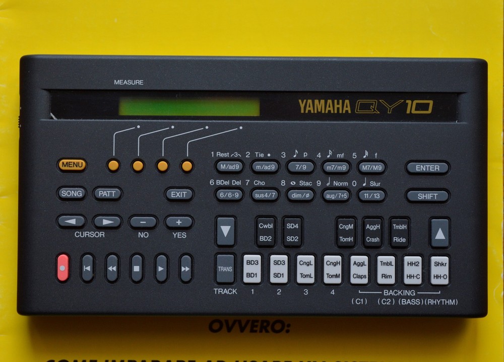 Yamaha QY10 MIDI Sequencer Drum Machine Synth Korg