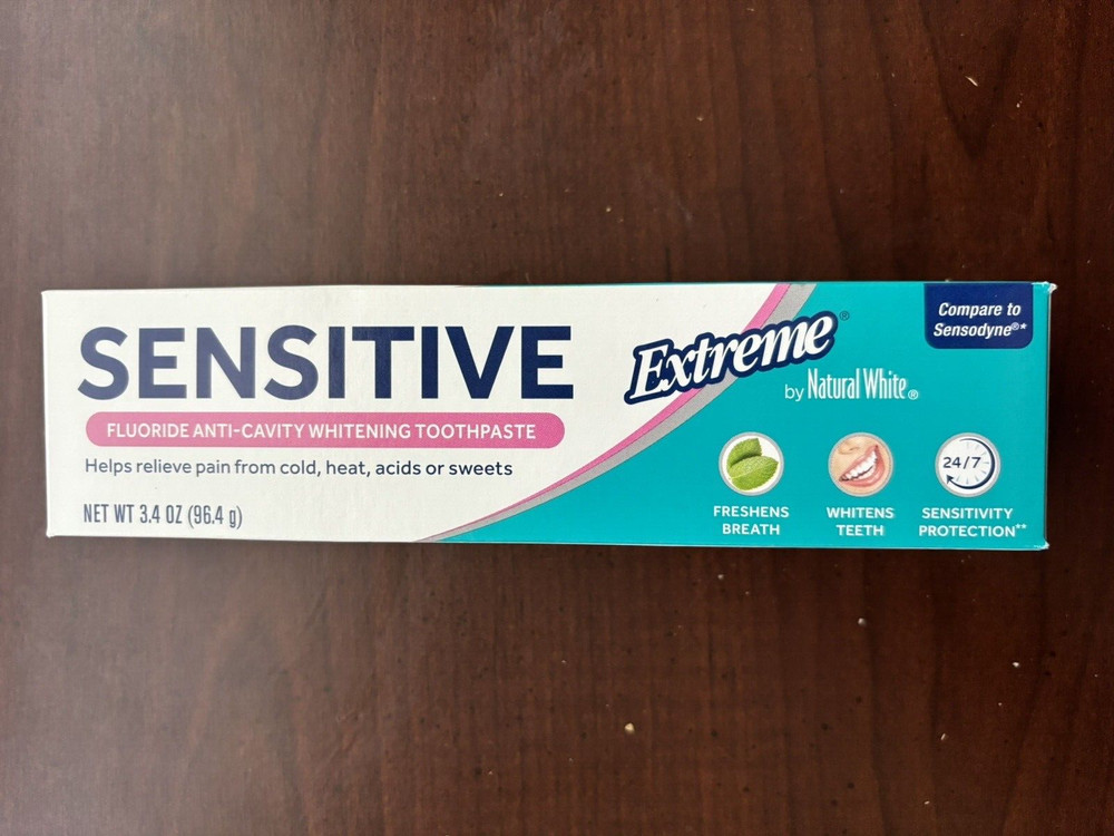 2 Sensitive Toothpaste Extreme by Natural White