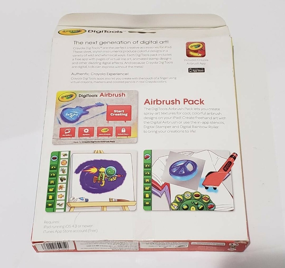Crayola DigiTools Airbrush Pack.