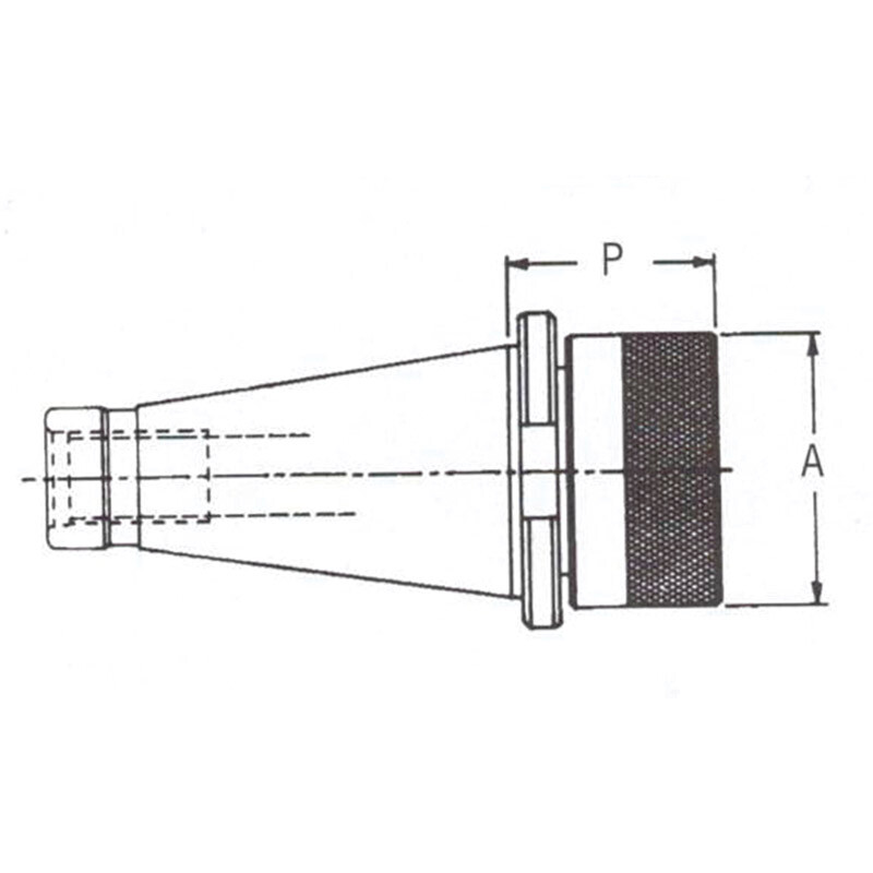 #200 - #40NMTB Rapid Switch NMTB Shank Holder