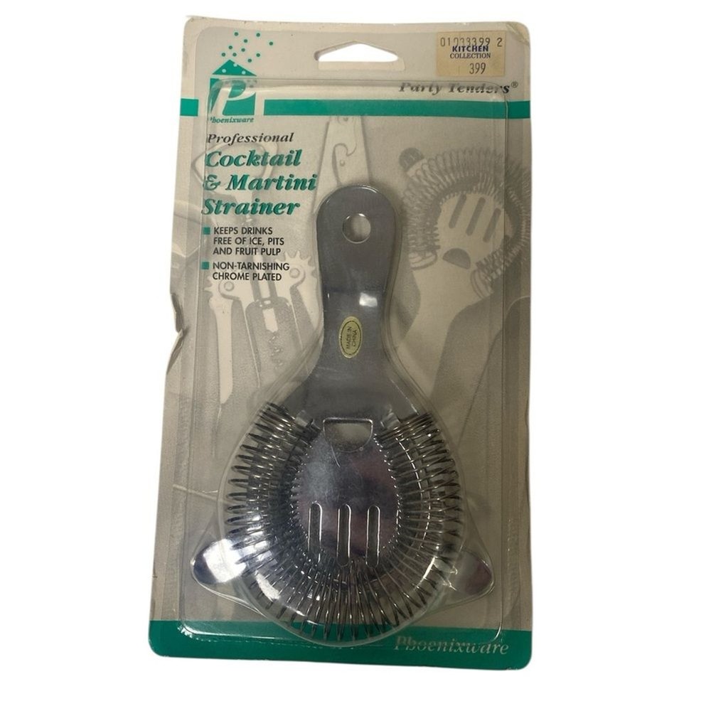 Phoenixware Vintage Cocktail & Martini Strainer New in Package
