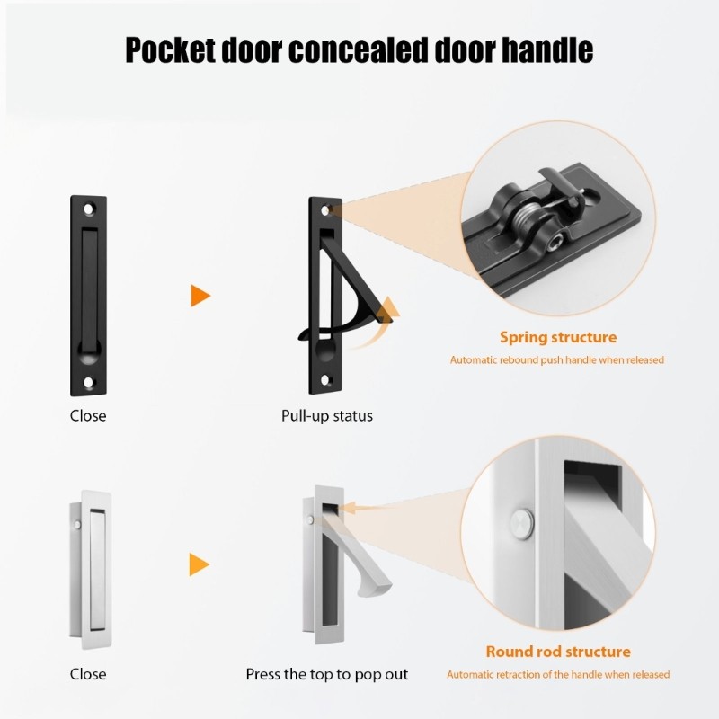 Simple constructed In Knobs Set High Quality Metal For Closet And Room Divider