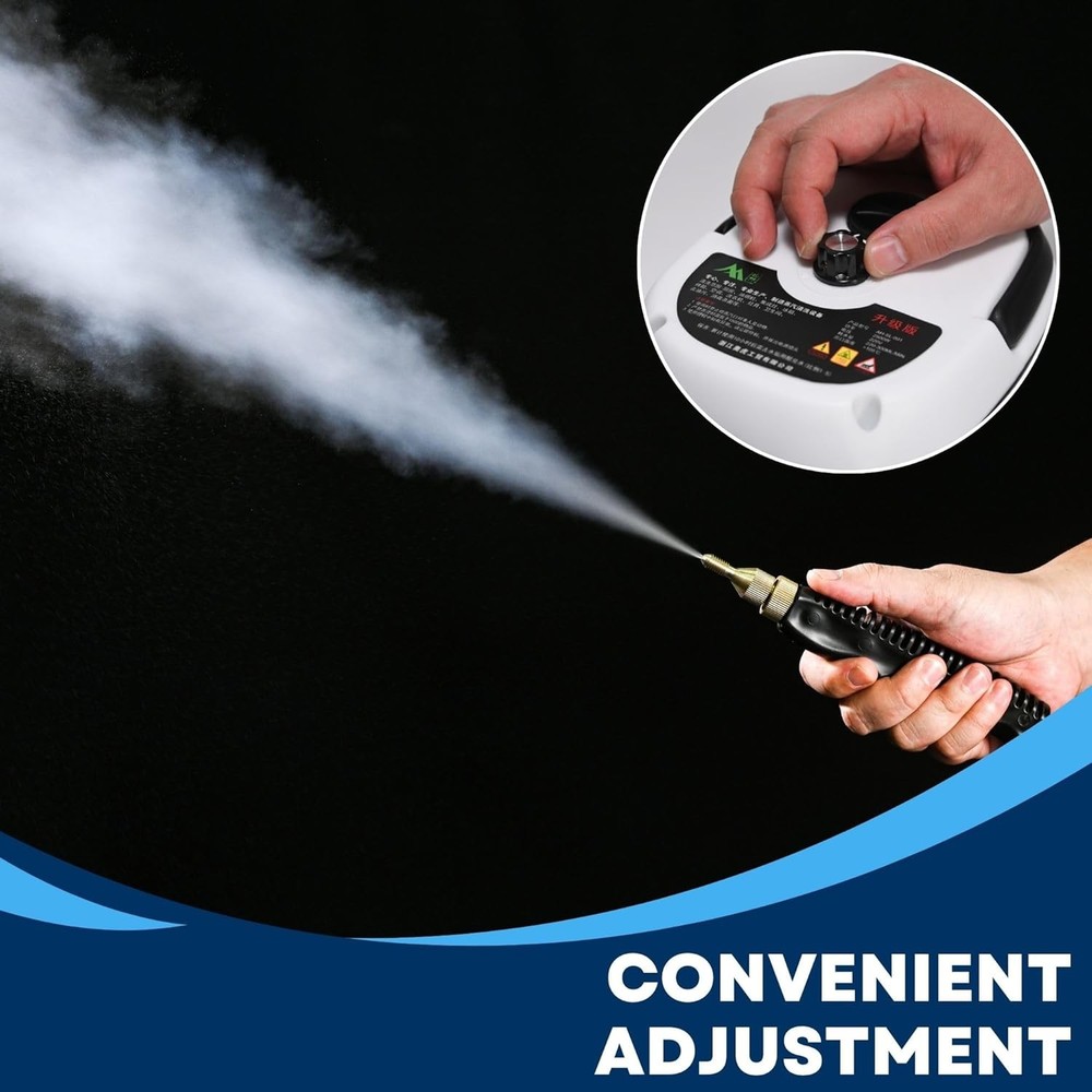 Handheld Pressurized Steam Cleaner, High Temp Portable Cleaning Machine for Auto