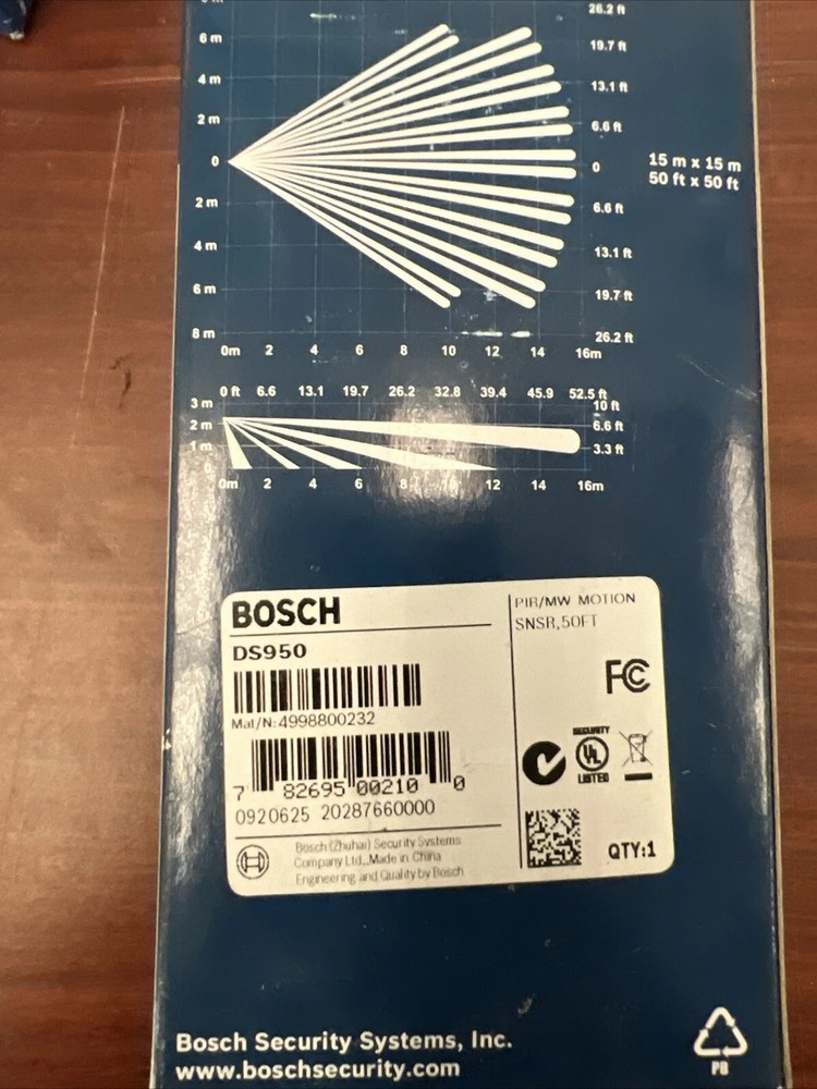 DS950 Tritech motion detector