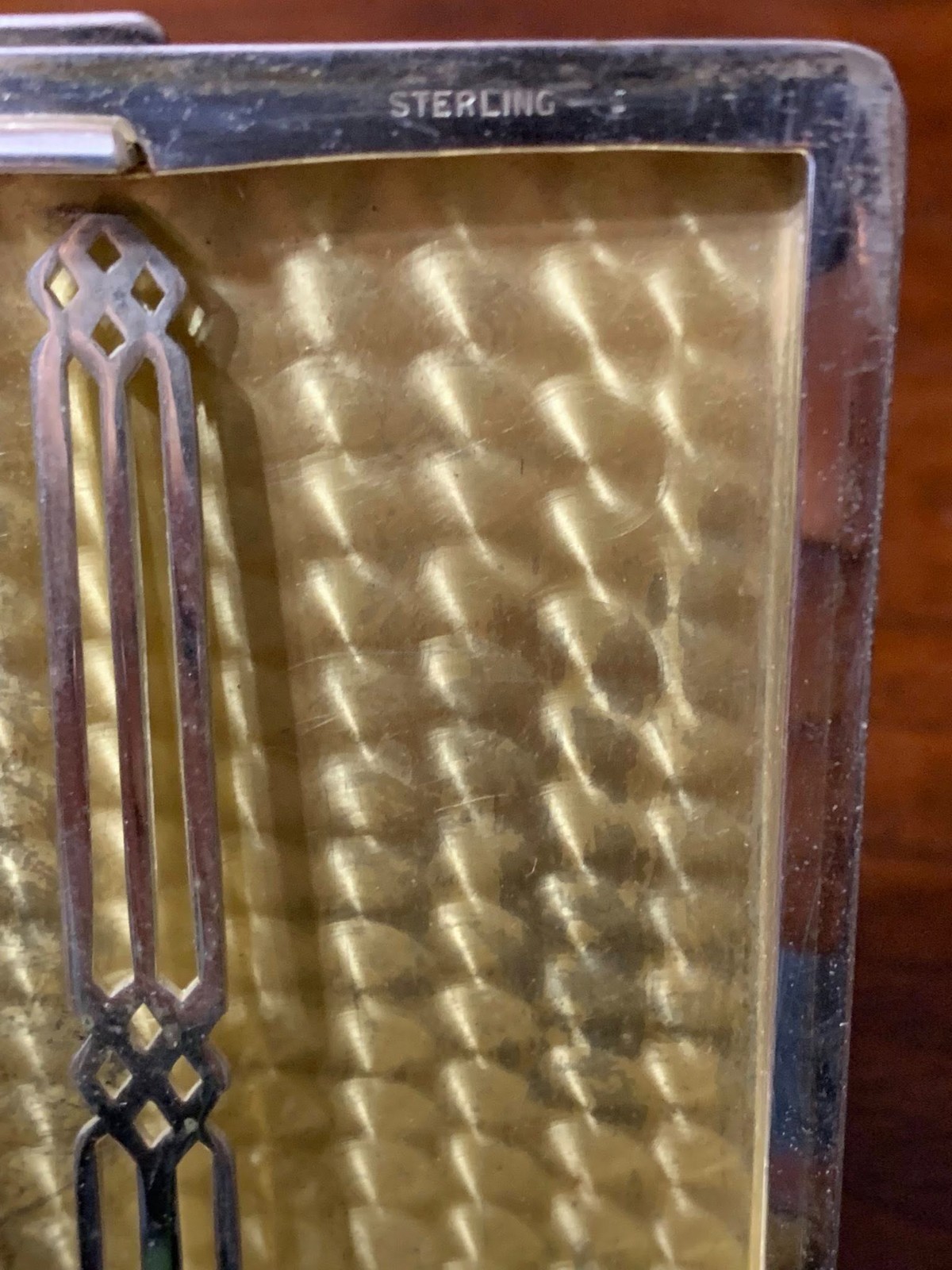 STERLING SILVER 925 CIGARETTE PACK BOX HOLDER CASE 101.7 GRAM SIGNED