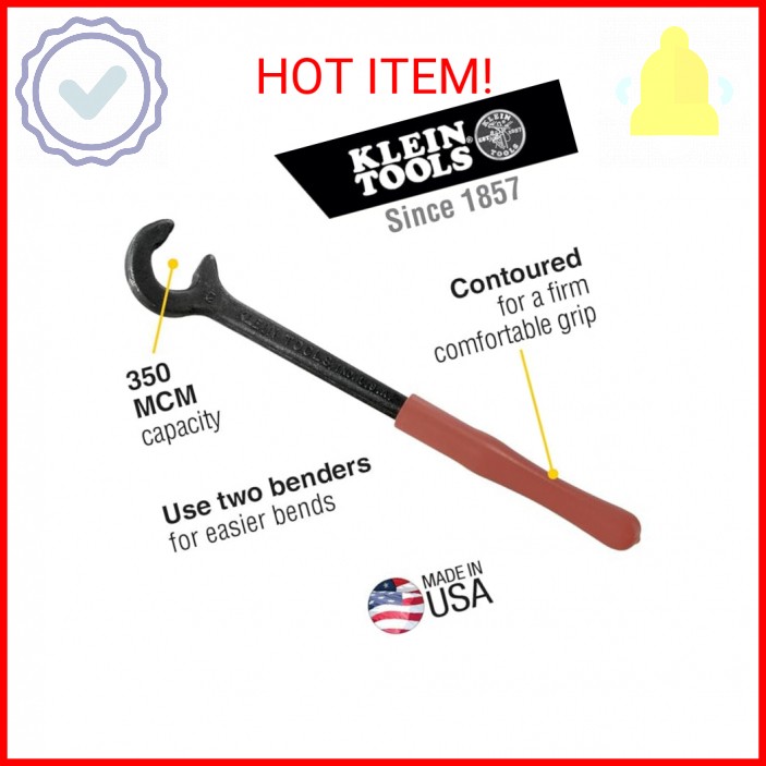 Klein Tools 50400 Cable Bender, 12-Inch 12 Inch