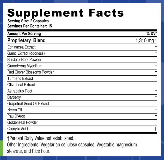 LifeSource Vitamins - Antibiotic Alternative - All Natural & Safe - 30 Caps