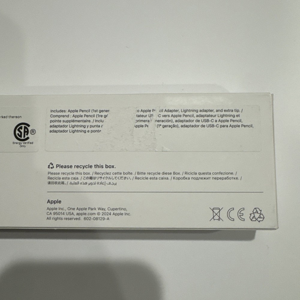 Apple Pencil 1st Generation