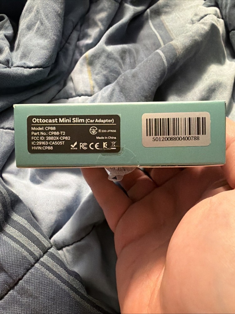 Ottocast Mini Slim Wireless Carplay/Android Auto Adapter