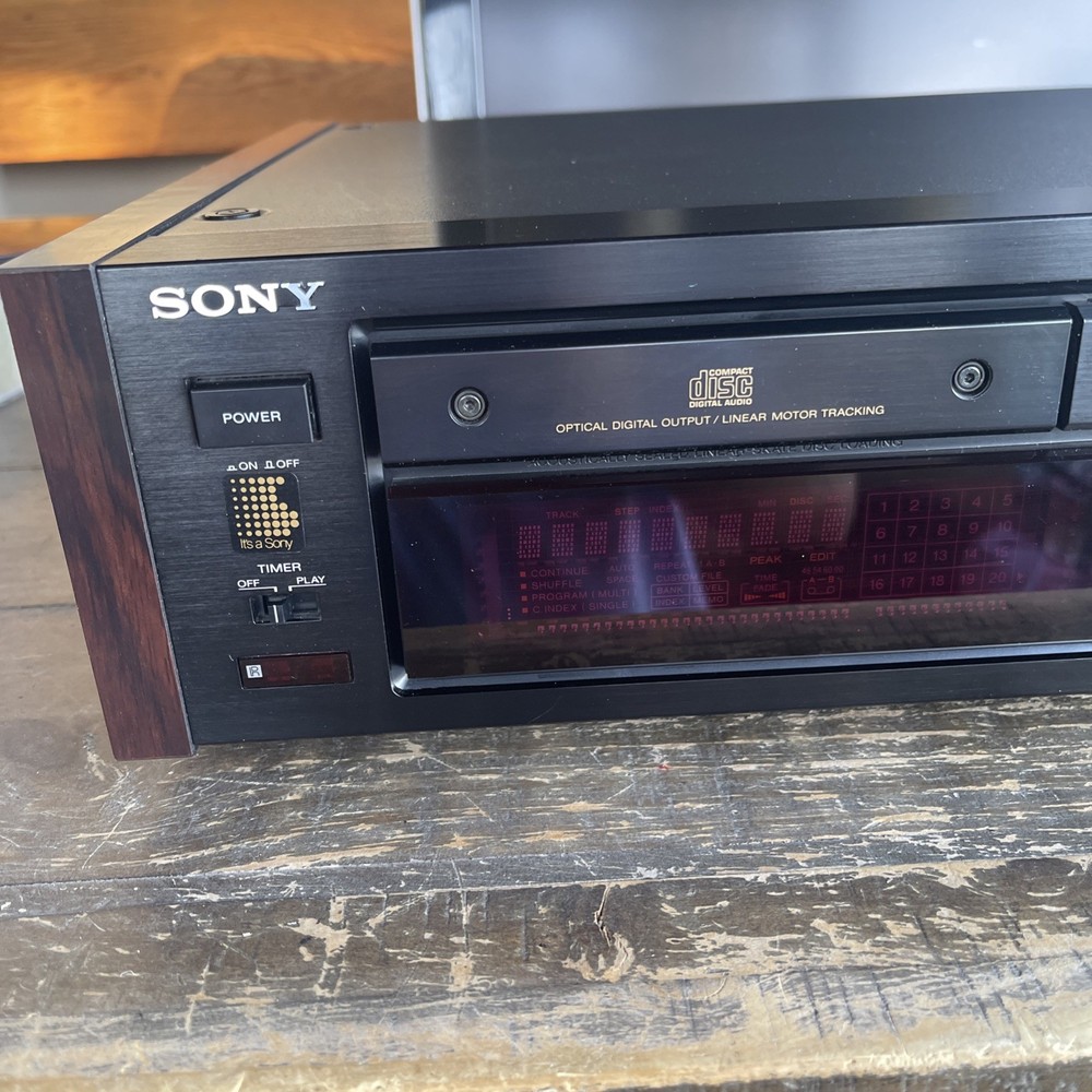 Sony CDP-X55ES Stereo Compact Disc Player CD Player Linear Converter “ READ”