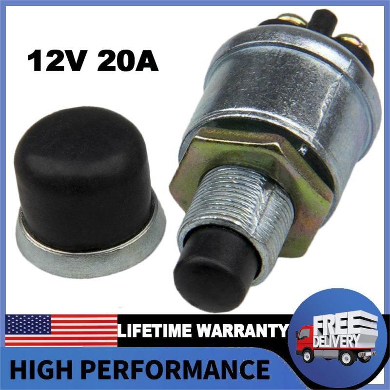 12 Volt DC (50 Amps) Heavy-Duty Start Momentary Push-Button Starter Switch USKY3