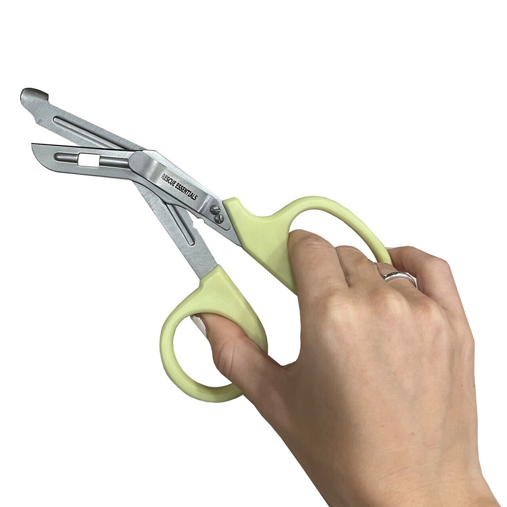 Glow-in-the-Dark Handled Shears, 7.5" with Clip