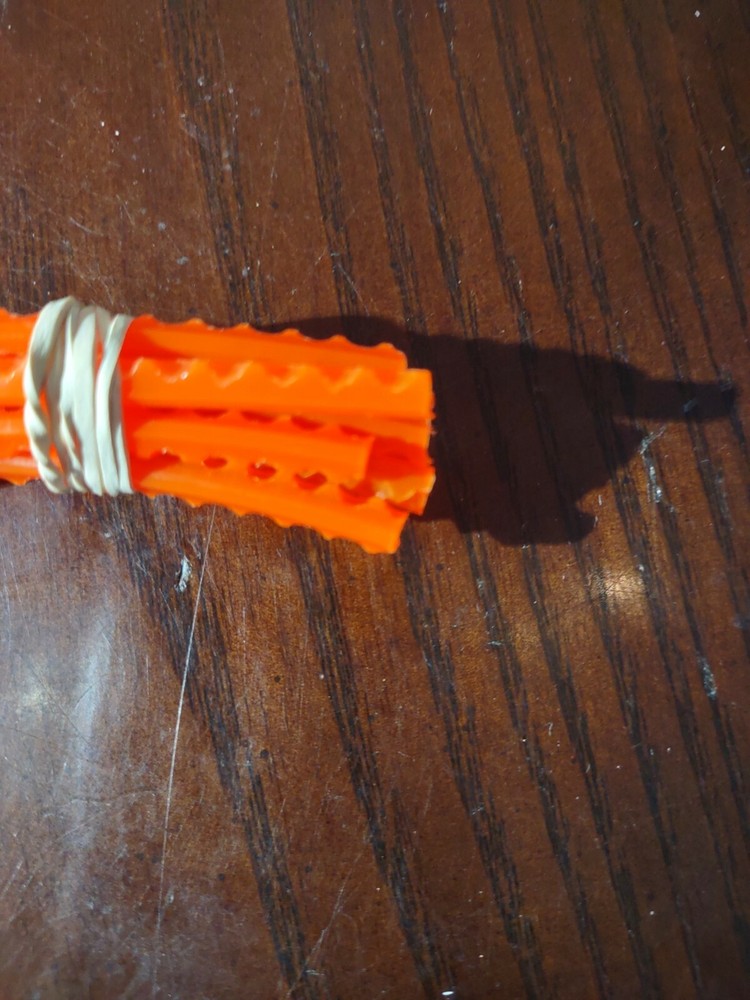 12" Orange Flexi Tubes