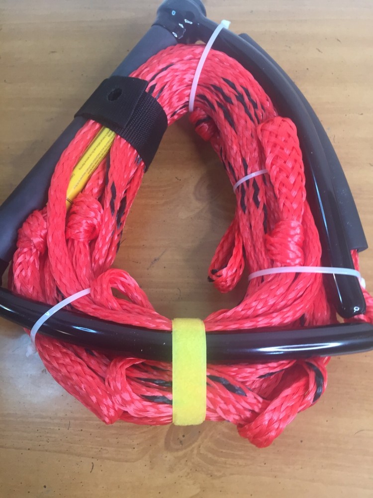 DockMoor Wakeboard Ski Rope 75' - 4 Sections - 12' Floating Harness No Packaging