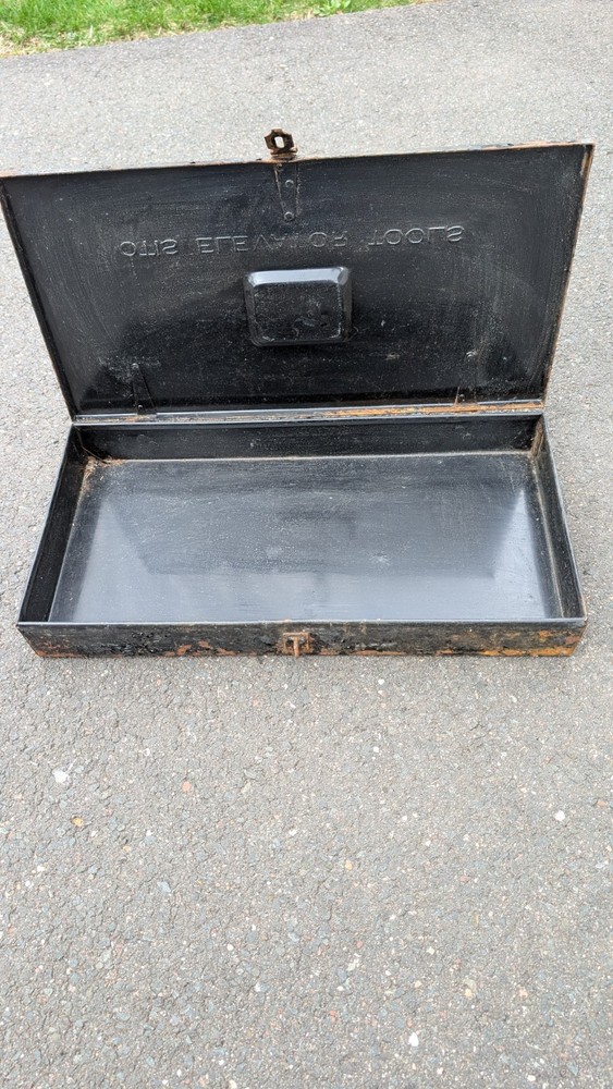 VINTAGE OTIS ELEVATOR TOOL BOX 26" x 13"