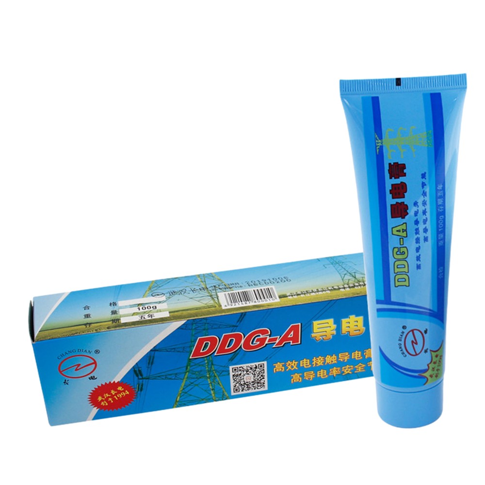 100g Electric Contact Conductive Grease, Power Connection Paste for Electrical `