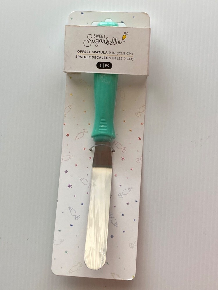 Sweet Sugarbelle 9 inch Offset Spatula- Baking,Kitchen,Baker,Cake