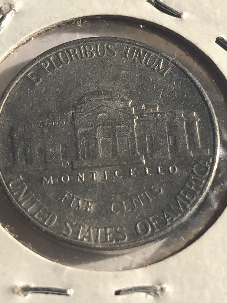 2003P Jefferson Nickel Clogged Die Error