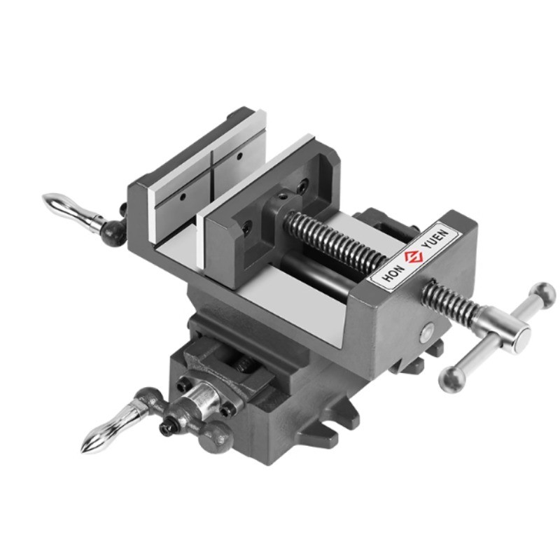 Cross Shaped Flat Pliers Table Drill Specialized Bidirectional Mobile Vise