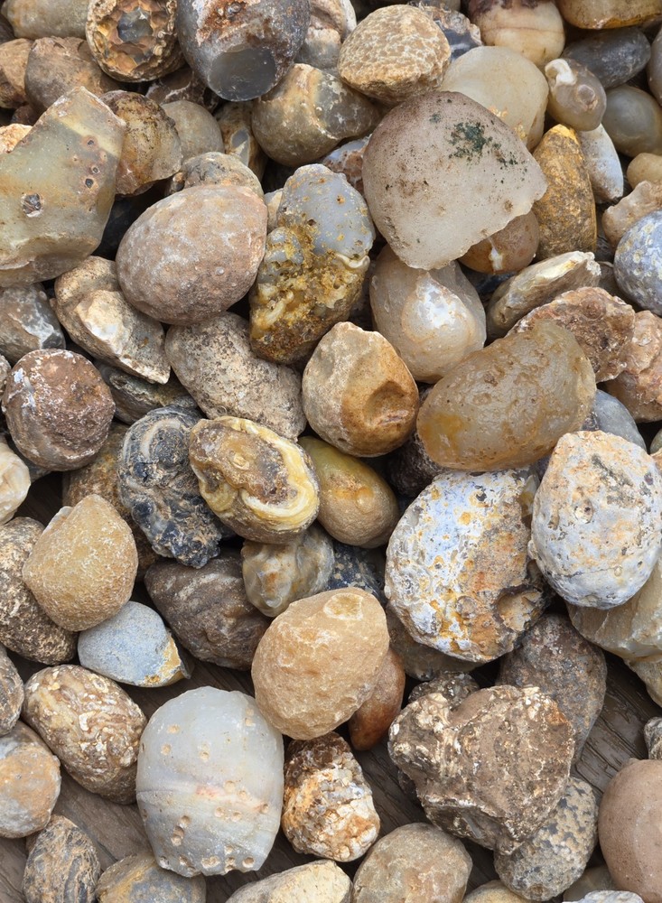 Oco Agate Geodes Whole - Mine Run Rough - 1 Pound Lb - Mostly Solid Agate