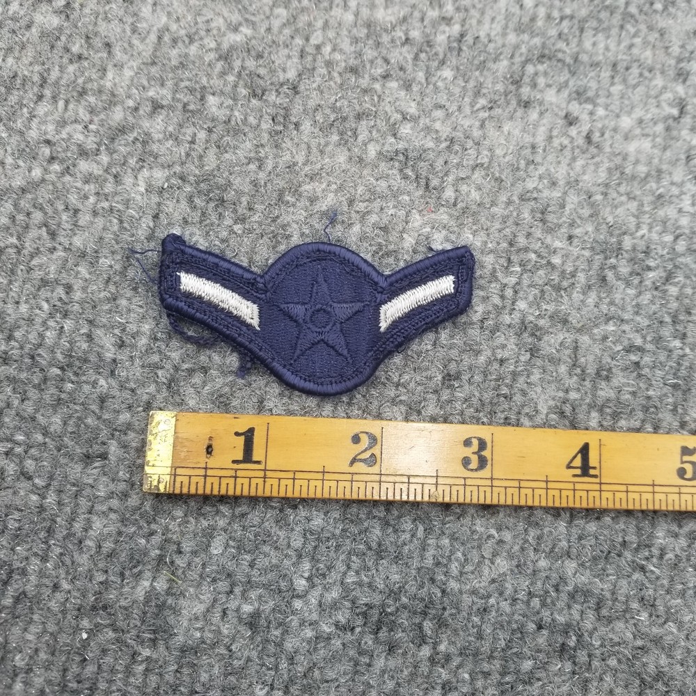 US Air Force Airman Single Stripe Chevron Patch D9.