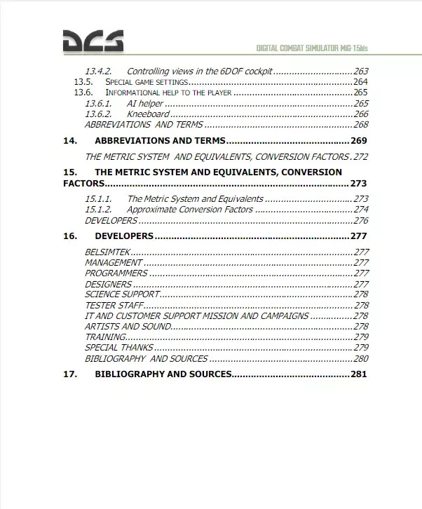 DCS Fighter Aircraft crew checklist & Operating flight manual PRINTED